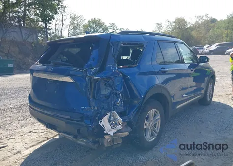 2021 Ford Explorer Xlt z USA, uszkodzony, nr VIN 1FMSK8DH3MGB93951